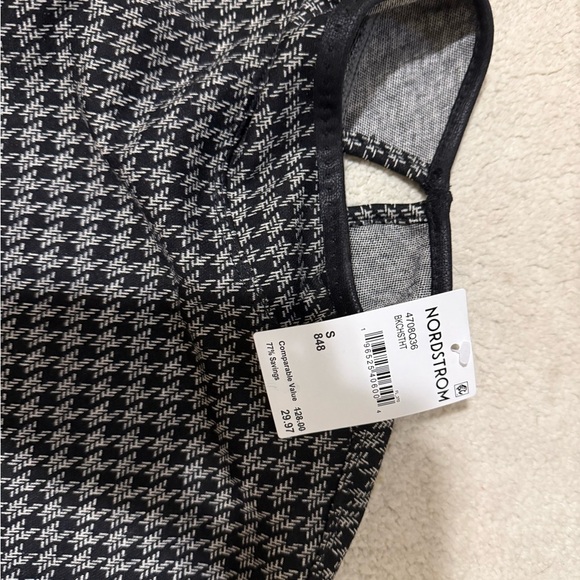 Nordstrom/ Max Studio🖤 Stylish Houndstooth Sweater - Brand New with Tags! 🖤 - Picture 2 of 4